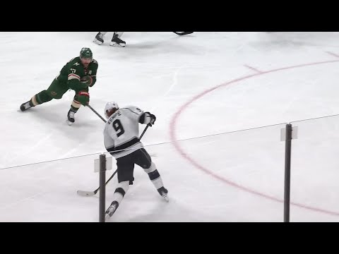 Adrian Kempe with a Goal vs. Minnesota Wild