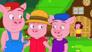 تھری لٹل پگ | The Three Little Pigs Kahani | پریوں کی کہانیاں | سوتے وقت کی کہانیاں Urdu Fairy Tales