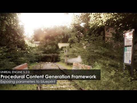 Procedural Content Generation Framework: Exposing Parameters [Unreal Engine 5.2]
