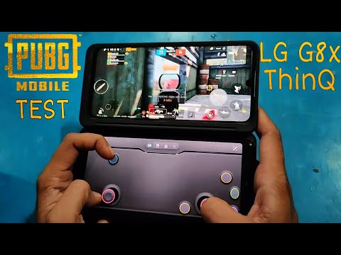 LG G8X ThinQ PUBG test on dual screen mobile | PUBG gameplay