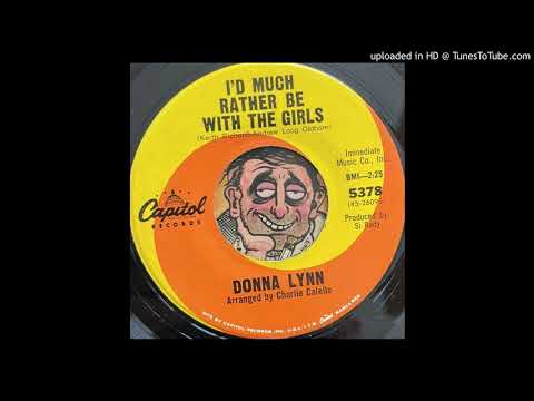 Donna Lynn - I'd Much Rather Be with the Girls (Capitol) 1965