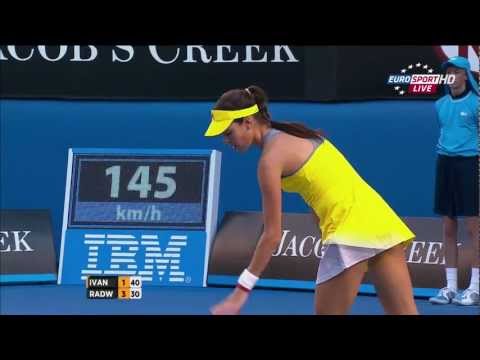 [FULL HD] Radwanska - Ivanovic Australian Open 2013 - 1080p
