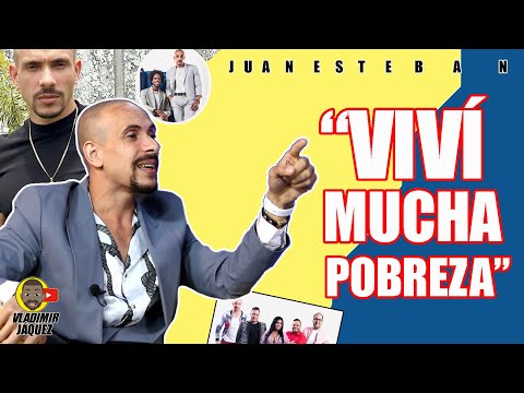 "VIVÍ MUCHA POBREZA" Juan Esteban comparte su HISTORIA y habla de su relación con Carlos Martínez
