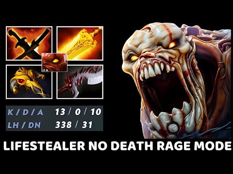 LIFESTEALER Unstoppable No Death Rampage 7.39 Dota 2