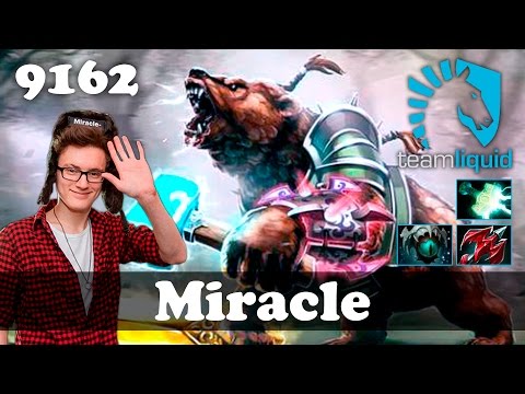 Miracle Lone Druid | 9162 MMR Dota 2