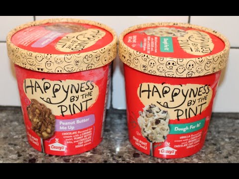 Casey’s Happyness By The Pint Ice Cream: Peanut Butter Me Up & Dough For It! Review