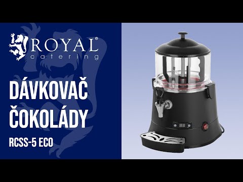 Video - Dávkovač čokolády - 5 litrov - LED displej