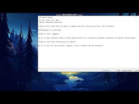 Jmeter Interview quesitons 9th series