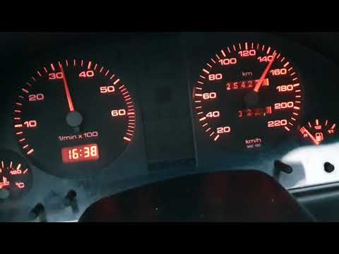 Audi 80 b4 1.9TDI 90ps Acceleration 0-140 km/h