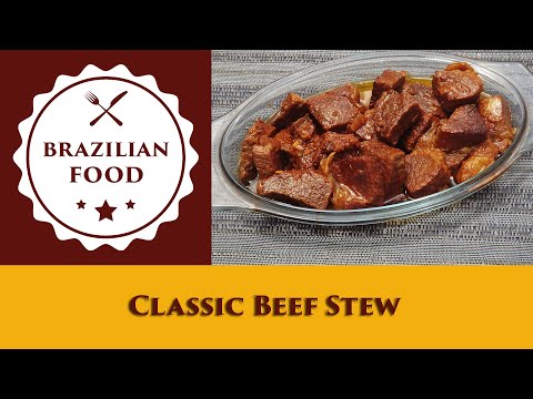 Classic Beef Stew - Everyday Brazilian Food - Recipe 0737