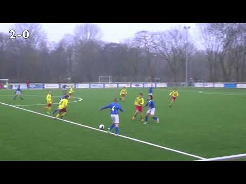 Wv-hedw -fc Purmerend ( 13 Januari 2018 )Doelpunten