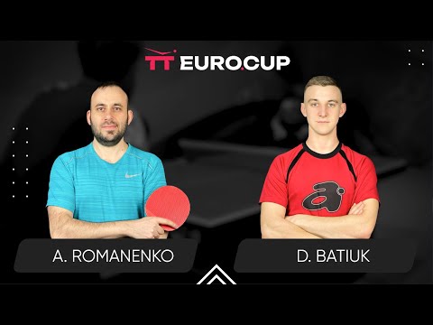 18:50 Andrii Romanenko - Dmytro Batiuk 22.09.2024 TT Euro.Cup Ukraine Master. TABLE 4