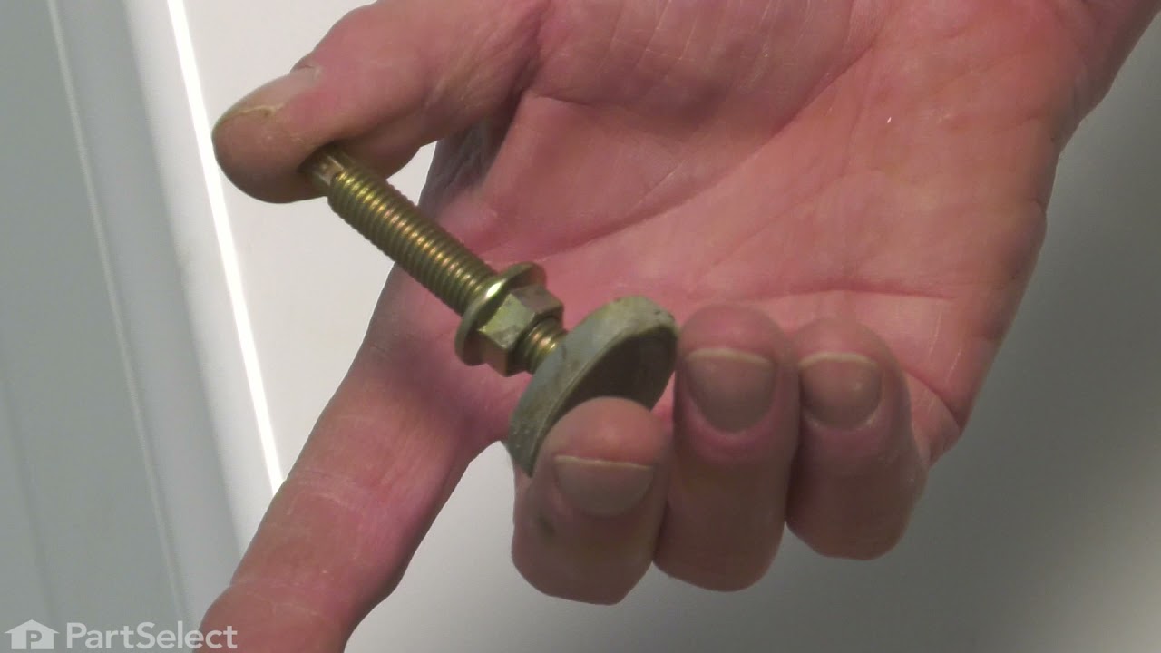 Leveling Leg with Nut & Pad WH46X10130 Official GE Part Fast