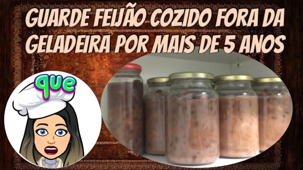 💥 👩🏻‍🍳[URGENTE] Como armazenar feijão cozido por mais de CINCO ANOS  | SEM CONGELAR |   #EuMeCuido