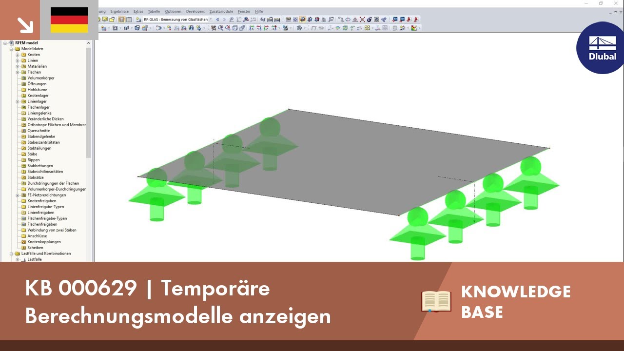 KB 000629 | Temporäre Berechnungsmodelle anzeigen