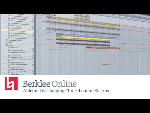 Berklee Online Ableton Live Looping Clinic with Loudon Stearns