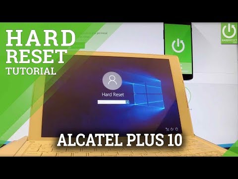 ALCATEL Plus 10 LTE HARD RESET / Remove Password / Windows Reset