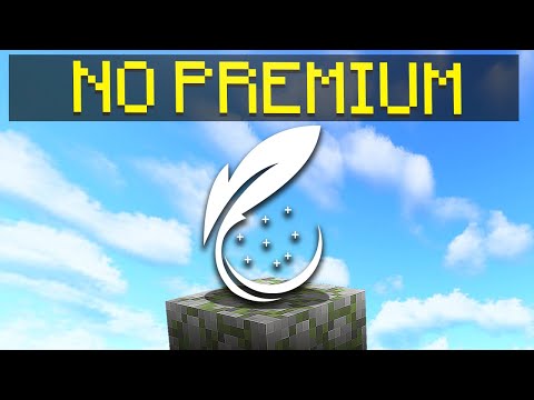 INSTALÉ EL NUEVO FEATHER CLIENT NO PREMIUM | El MEJOR CLIENTE de MINECRAFT | TUTORIAL COMPLETO