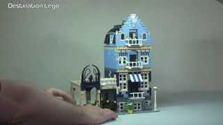 YouTube thumbnail: LEGO Factory Market Street set 10190 Overview