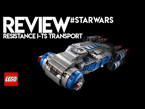 Vidéo LEGO Star Wars 75293 : Transport I-TS de la Résistance