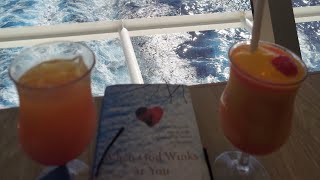"Relaxing aboard Carnival Sunshine heading to the Caribbean "