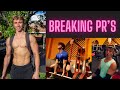 BREAKING PR'S With The Squad | BODYBUILDING X POWERLIFTING