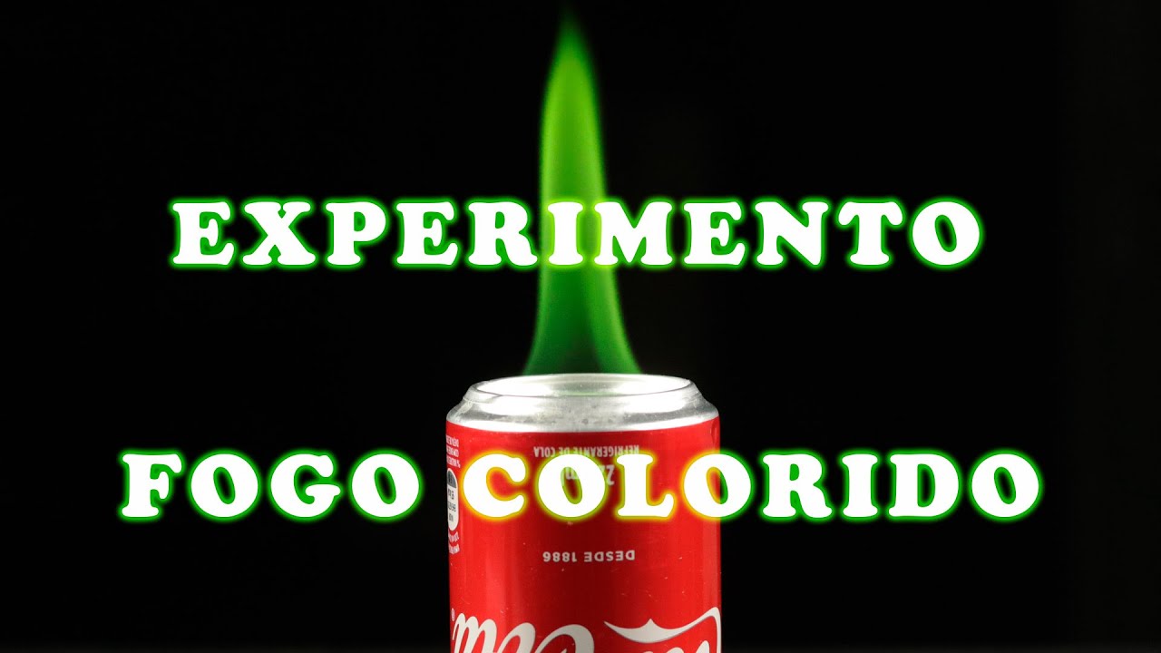 Experimento do fogo colorido/Como os fogos de artifício funcionam