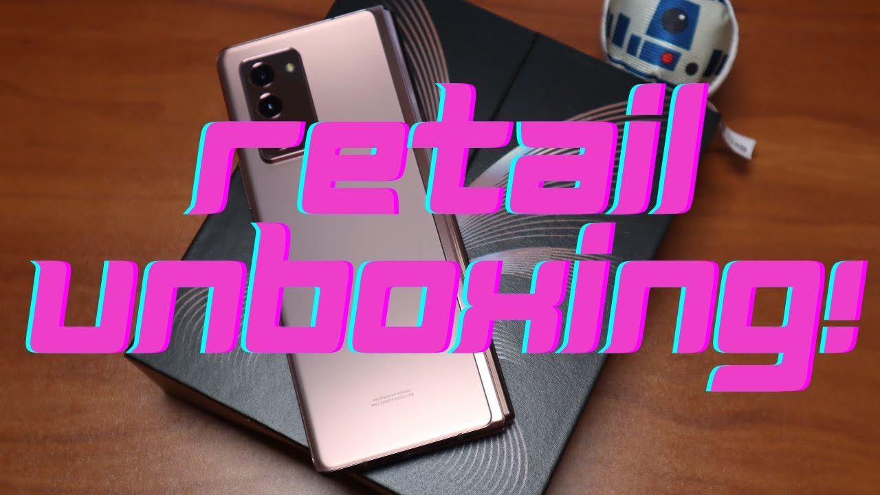Samsung Galaxy Z Fold 2 5G Retail Unboxing!