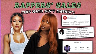 Rappers' Album Sales : The Math Ain't Mathin'