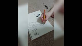 【お絵かき】東方：紅美鈴描いてみた