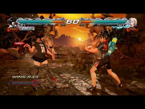 326_3 Eliza Ryona vs Lidia Sobiezca - Tekken 7 ( Anakin x24 ) sin Grafica