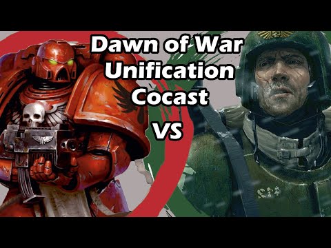 Dawn of War Unification Cocast: 1 vs 1 Blood Angels (MrBlueDude) vs Imperial Guard (Vrax)