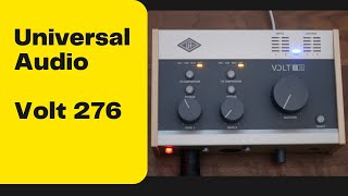 Video thumbnail for Universal Audio Volt 276 USB Audio Interface Test With Shure SM7B Mic by phototristan