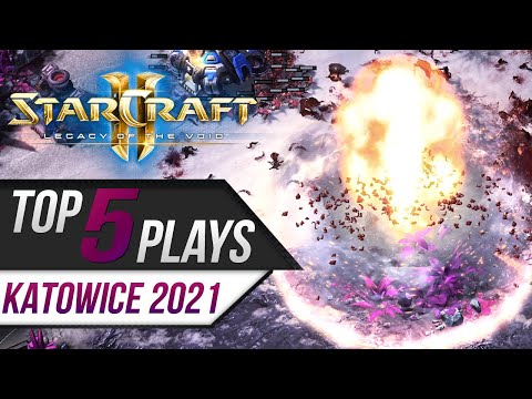 Starcraft 2 - TOP 5 Plays: IEM Katowice 2021