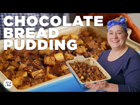 How to Make Bread Pudding | Bake It Up A Notch with Erin McDowell | Food52 + Le Creuset