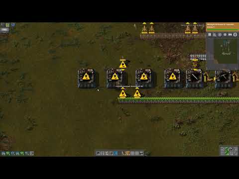 Factorio - Yuoki ist toll - Staffel 4 - Ep 4 - Nanobots Fliesbänder und das Eisen