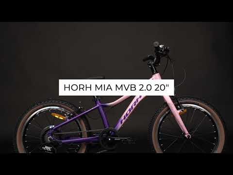 Велосипед HORH MIA MVB 2.0 20" (2024) Pink-Purple