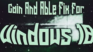 Cain and Abel Fix Windows 10 (WORKING!)