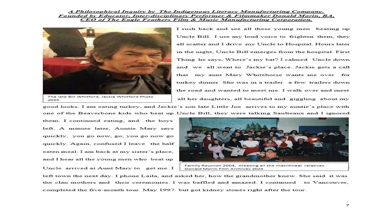 AN exported PDF file to Mpeg4  oddity of Indigenous PDF file presentation