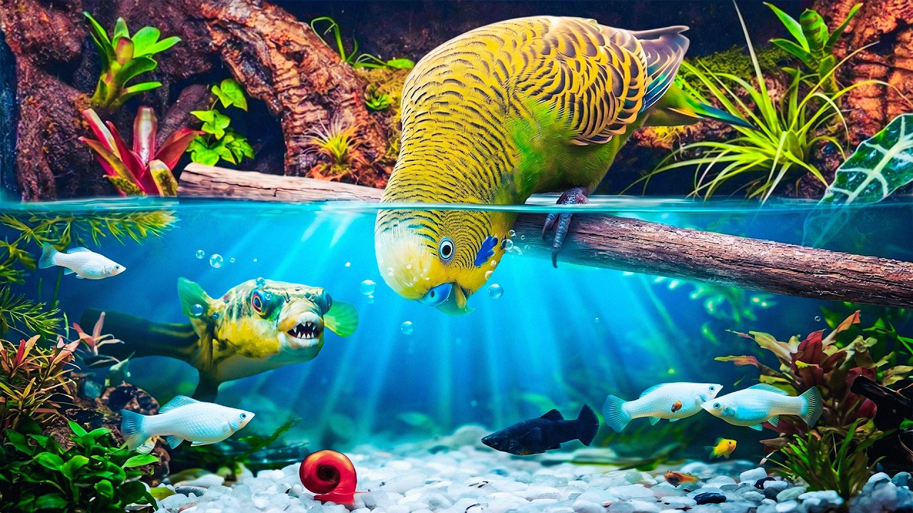 Я Заселил Попугая В Тропический Мега Террариум И Вот, Что Из Этого Вышло