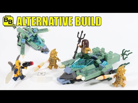 LEGO JUSTICE LEAGUE 76085 ALTERNATIVE BUILD STINGRAY!! Video