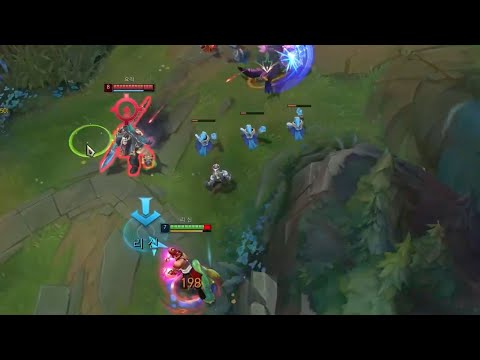 KZH Leesin vs Pantheon KR server Placement