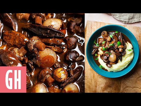 Slow Cooker Mushroom Bourguignon | Good Housekeeping UK