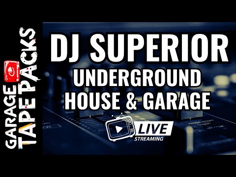 🔴 Pure Vibes Sunday Sessions | 1DJ Superior Live | House & UK Garage | Garage Tape Packs