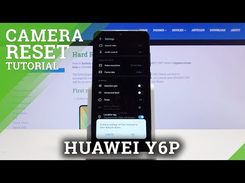 How to Reset Camera Settings in HUAWEI Y6P – Erase Camera Errors