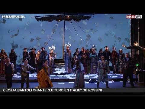 Cecilia Bartoli chante "Il turco in Italia" | Reportage Monaco Info