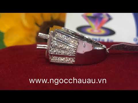 Nhẫn nam kim cương thiên nhiên DMR031