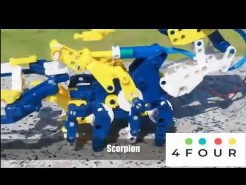 Конструктор на солнечной батарее 11 в 1 /Конструктор робот / Конструктор Solar Robot Build and Learn