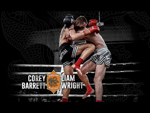 FULL FIGHT | Rebellion Muaythai 20: Corey Barrett vs Liam Wright