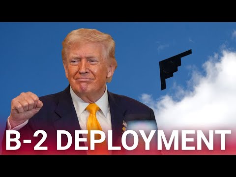 Donald Trump escalates pressure on Iran as stealth bombers deploy to UK bases